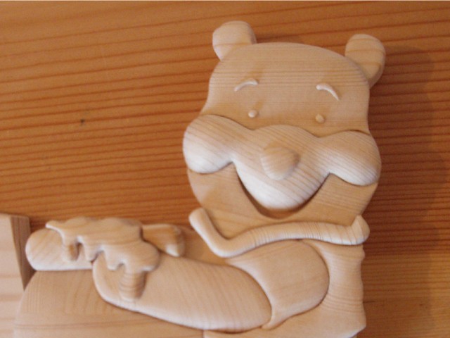 particolare di winnie the pooh: 
