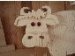 Particolare della sagoma di legno: 