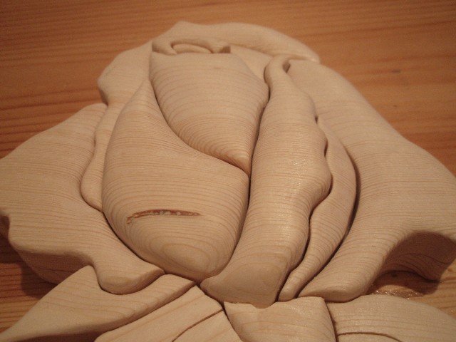 rosa in legno: 